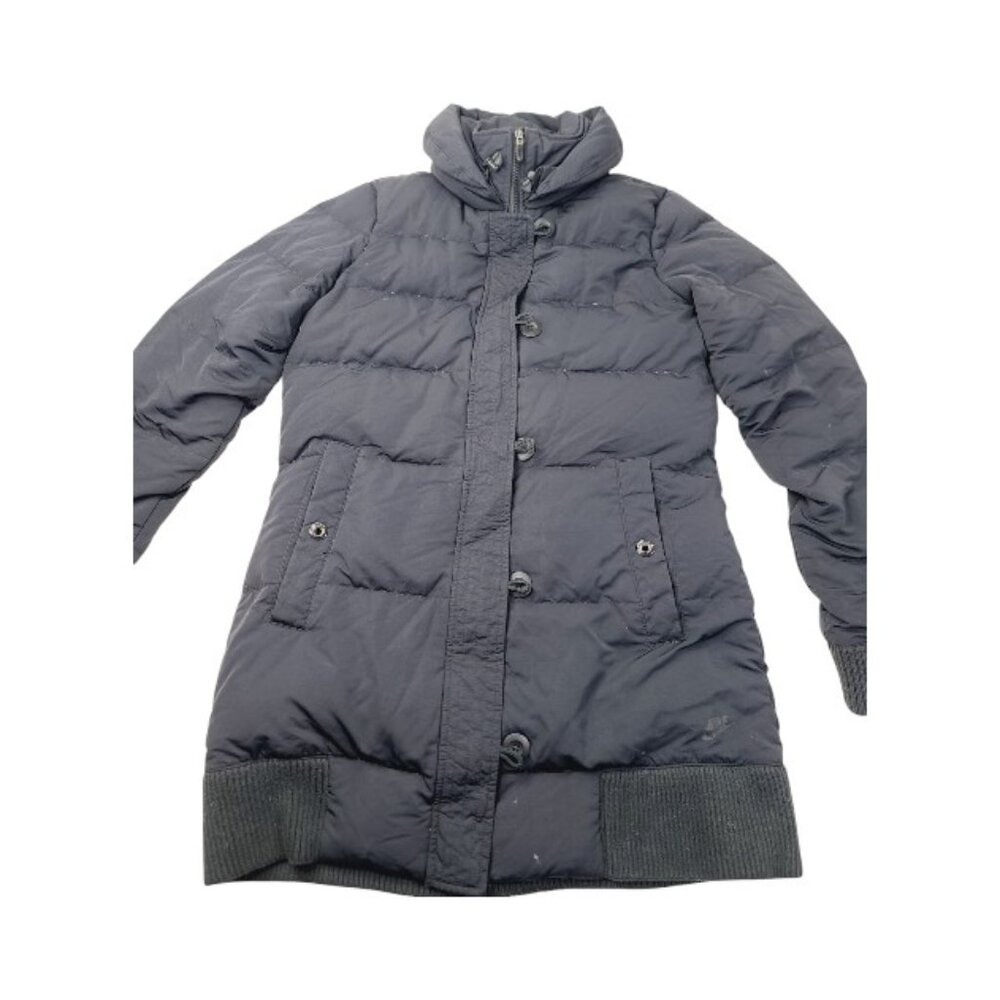 Nike‎ Women's Black 550 Fill Power Goose Down Padded Snow Parka Jacket Size M